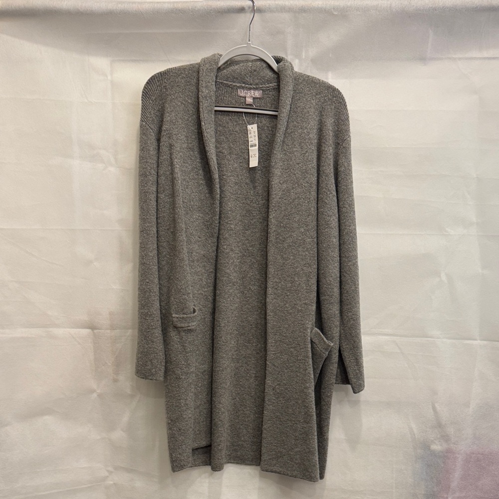 J. Crew Gray Women's Cardigan Sweater